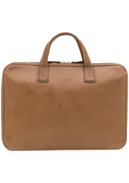 Deta Gri Soft Deri Unisex Laptop & Evrak Çantası 09 150 Deta