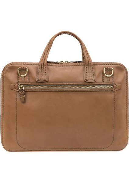 Deta Gri Soft Deri Unisex Laptop & Evrak Çantası 09 150 Deta