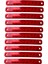 9 Ledli Parmak LED 10 Adet Kırmızı 1