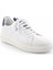 Beyaz Lacivert Leather Erkek Sneaker E01901516103 3