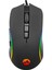 SM-GX21 Starty RGB Oyuncu Mouse Örgü Kablolu 6400 DPI 7tuşlu Makrolu Mouse 1