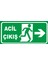 Acil Çıkış (Sağ Yön) Levhası 1