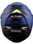 Stream Evo Max Mat Mavi-Sarı Kask 5