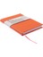 Noktalı Defter - %100 El Yapımı, El Dikişi (İplik Dikiş) Özel Tasarım – 1 Sınıf Viskon Kumaş ile ciltlenmiştir. “Benzersiz Ürün” A/5 Turuncu 2