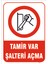 Tamir Var Şarteli Açma Levhası Elk 031 1