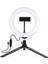 7.9 Inç 20 cm Işık + Masaüstü Tripod Montajı - Siyah (Yurt Dışından) 1