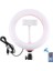 7.9 Inç Rgbw Halka Işıkları Telefon Kelepçesi - Pembe (Yurt Dışından) 3