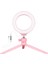 6.2 Inç 16CM Işık + Masaüstü Tripod Montajı - Pembe (Yurt Dışından) 1