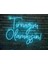 Tırnağım Olamazsın Yazı Neon LED Tabela 1
