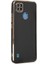 Realme C21Y Kılıf Bark Parlak Kenarlı Silikon + Ekran Koruyucu 1