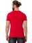 CT734 Parça Dolgu Kabartma Kırmızı Tişört 4