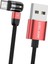 540 Manyetik Şarj USB Kablosu 360 180 Kırmızı 1 M Mikro USB (Yurt Dışından) 2