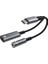 USB Tipi C Kulaklık Adaptörü USB C Pd 3.0 Cep Telefonları Gri Için Hızlı Şarj (Yurt Dışından) 1