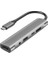 Slim 5 In 1 USB C Hub 480MBPS USB 2.0 60W Pd Şarj Cihazı Masaüstü Mikrofon (Yurt Dışından) 1