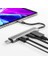 Slim 5 In 1 USB C Hub 480MBPS USB 2.0 60W Pd Şarj Cihazı Masaüstü Mikrofon (Yurt Dışından) 2