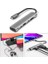 Slim 5 In 1 USB C Hub 480MBPS USB 2.0 60W Pd Şarj Cihazı Masaüstü Mikrofon (Yurt Dışından) 4