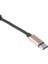 USB Tip-C Ila 3.5mm Aux Kulaklık Ses ve Şarj Ayırıcı Dönüştürücü Kablosu Gül Altın (Yurt Dışından) 4