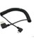3 Paketler 90 ° Açı USB 2.0 Bir Erkek Mikro B Sync Şarj Bahar Kablosu (Yurt Dışından) 1