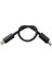 USB Tip-C Ila 2.0 Erkek Şarj Kablosu 9.84INCH Siyah (Yurt Dışından) 1