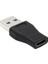 Telefon Pc Ofis Ev USB Erkek USB Tipi C Kadın Dönüştürücü Adaptörü (Yurt Dışından) 2