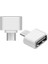Mikro - USB 2.0 Dişi Otg Flash Drive Konektörü Veri Aktarma Adaptörü 2x (Yurt Dışından) 2