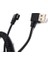 2x 90 Derece Açı Spiral Coiled USB 2.0 Bir Erkek Mini B 5pin Erkek Tak Kablosu (Yurt Dışından) 4