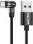 540 Manyetik Şarj USB Kablosu 360 180 Siyah 2 M Mikro USB (Yurt Dışından) 1