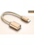 Tip-C Usb-C Otg Kablosu, Usb-C M'ye Usb2.0 Tipi-A Kadın Adaptörü Gül Kırmızı (Yurt Dışından) 4