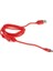 USB Şarj Kablosu Kırmızı (Yurt Dışından) 3