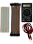 Elektronik Set Süper 3'lü 830 Pin Breadboard, 40'lı E-E Jumper ve Multimetre Ölçü Aleti 9V Pil Dahil 1