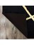 Siyah Gold Bordürlü Peluş Halı 170 x 240 cm 3