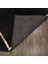 Siyah Gold Bordürlü Peluş Halı 170 x 240 cm 3