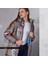 Farm Animals Oversize Retro Gate Dijital Art Puffer Mont Kadın 1