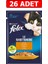Felix Tavuklu Yaş Kedi Maması 85GR 26 Adet Pouch Kedi Konserve Kedi Islak Maması 1