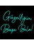 Güzelliğim Başa Bela Yazılı Neon LED Tabela Dekoratif AYDINLATMA(50X32CM) 1