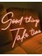 Goodthings Take Time Neon LED Tabela Dekor 1