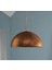 Mylights Fırcalanmış Bronz Eskitme 40 cm Rustik Vintage Sarkıt Avize 1