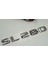 Benz Sl 280 Bagaj Krom Metal 3m 3D Yazı Logo 1