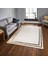 Gold Varaklı Krem Peluş Halı 160 x 230 cm 4