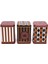 ERB25T8 Kare Metal Saklama Kabı 87X87X125, 3 Lü Set, Circus 2