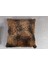 Kahverengi Dana Derisi Koltuk Şal Takımı Şal 50 x 180 Cm, Yastık 50 x 50 Cm, Bel Yastığı 35 x 60 cm 2
