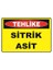 Sitrik Asit Levhası 1