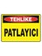 Patlayıcı Levhası 1
