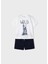 Erkek Çocuk T-Shirt Şort Takım Lacivert 3674 1