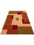 Kilim Turuncu Geometrik Yün ve Pamuk Kilim Oda Salon Halısı 1