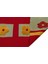 Kilim Kırmızı Çiçekli Yün ve Pamuk Kilim Oda Salon Halısı 3