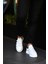 - Beyaz Deri Cırtlı Sneakers Erkek Ayakkabı 3