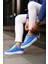 - Mavi Süet Bağcıklı Sneakers Erkek Ayakkabı 4