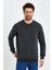 Bisiklet Yaka Basic Ince Mevsimlik Sweatshirt RD23YE581001 1