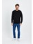 Bisiklet Yaka Basic Ince Mevsimlik Sweatshirt RD23YE581001 2